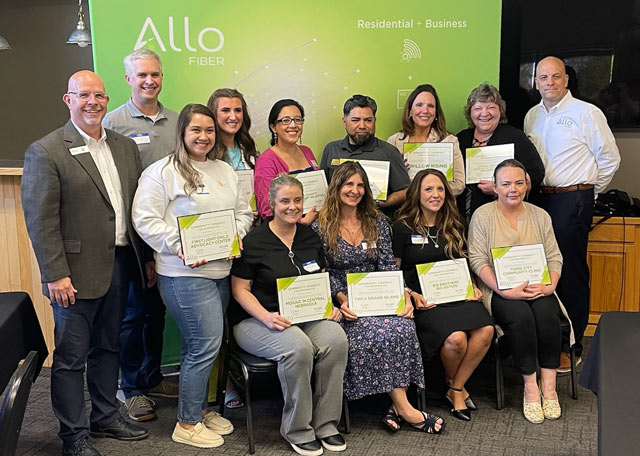 ALLO Fiber awarded 35 nonprofits in Hastings, Grand Island, and Kearney with free 1 GIG fiber internet for three years.